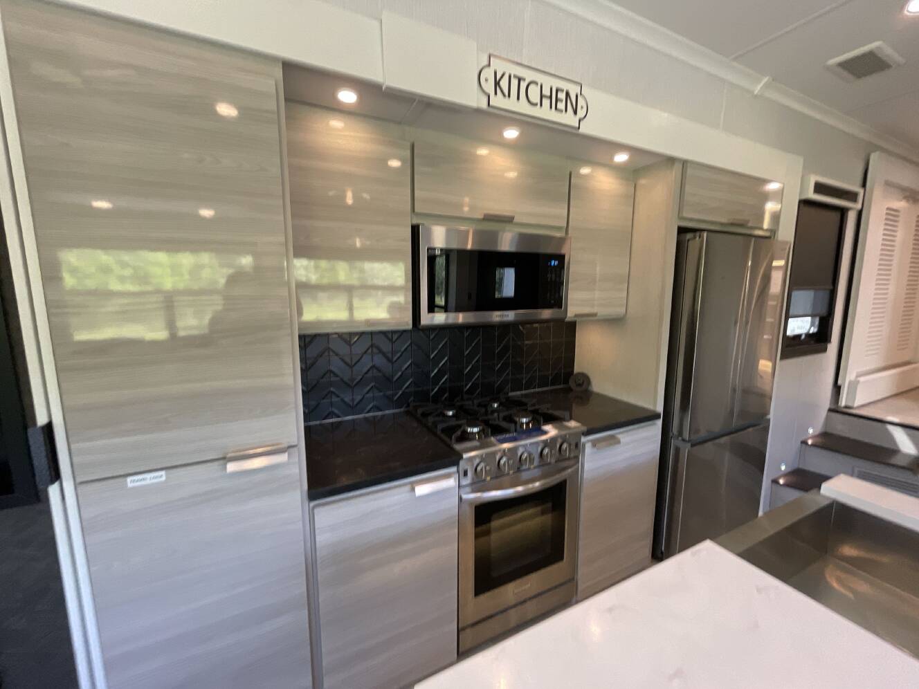 A photo of this 2023 Forest River RIVERSTONE 41RL