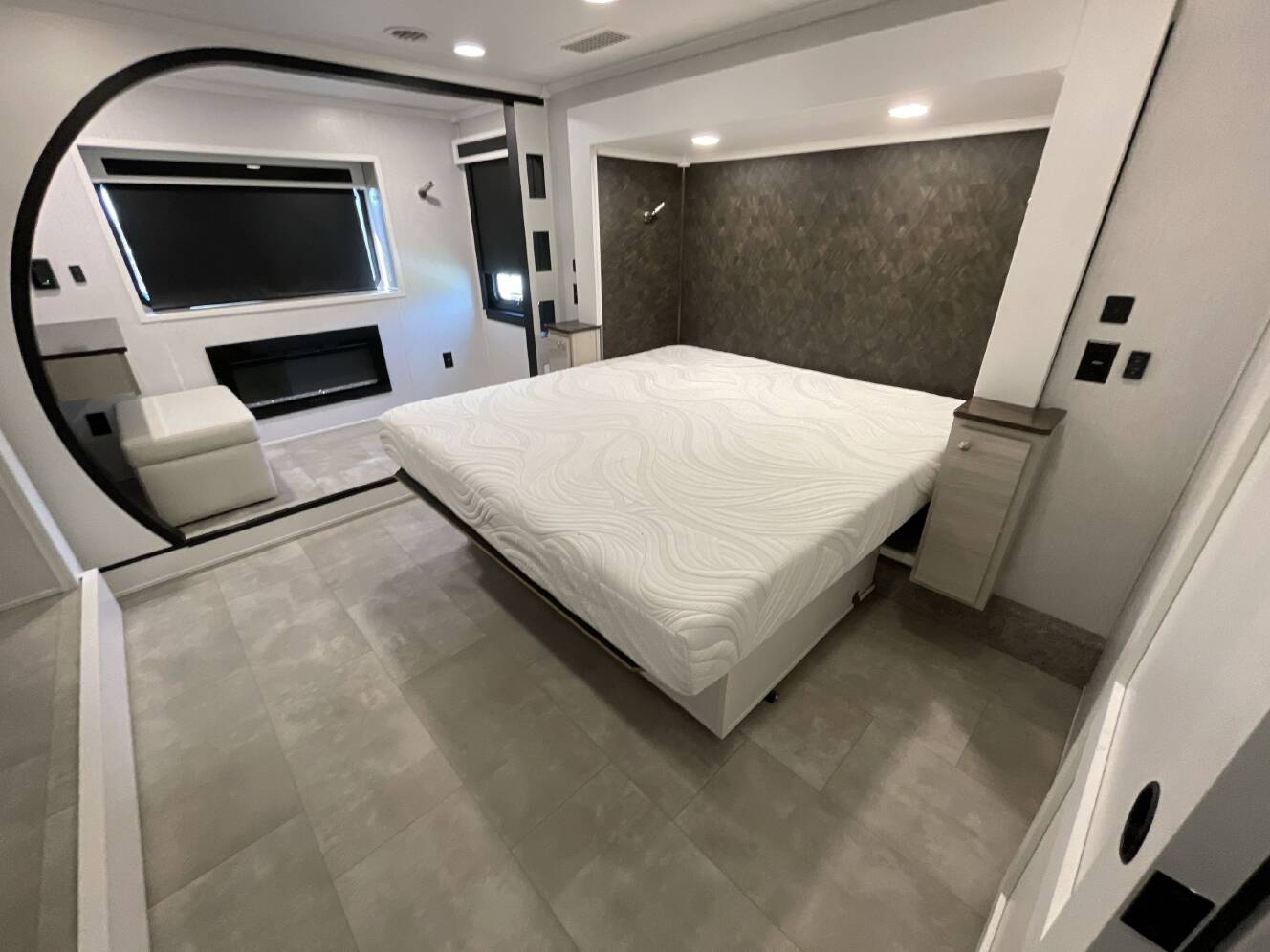 A photo of this 2023 Forest River RIVERSTONE 41RL