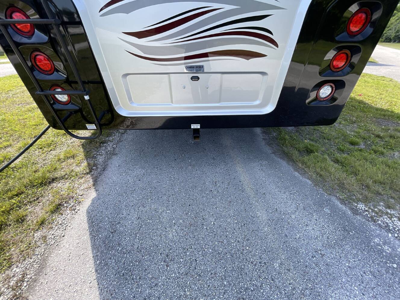 A photo of this 2023 Forest River RIVERSTONE 41RL