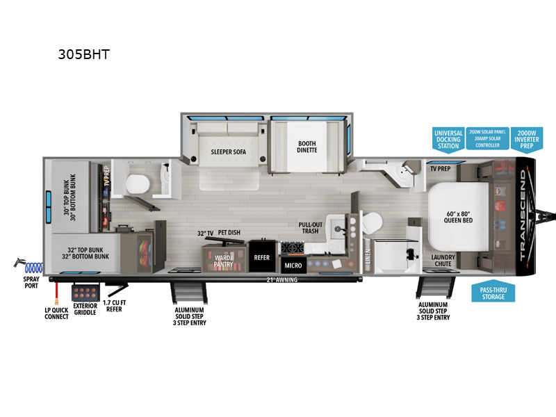 2026 Grand Design Transcend 305BHT in yorktown VA