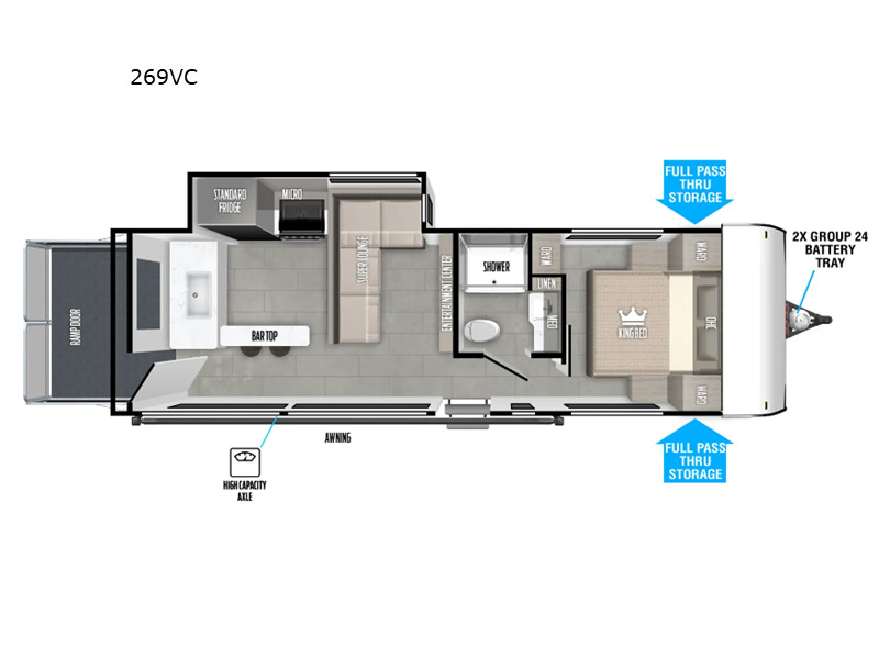 2025 Forest River Rv Wildwood FSX 269VC in boerne TX