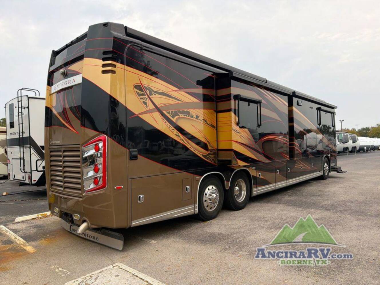 A photo of this 2018 Entegra Coach Cornerstone 45B