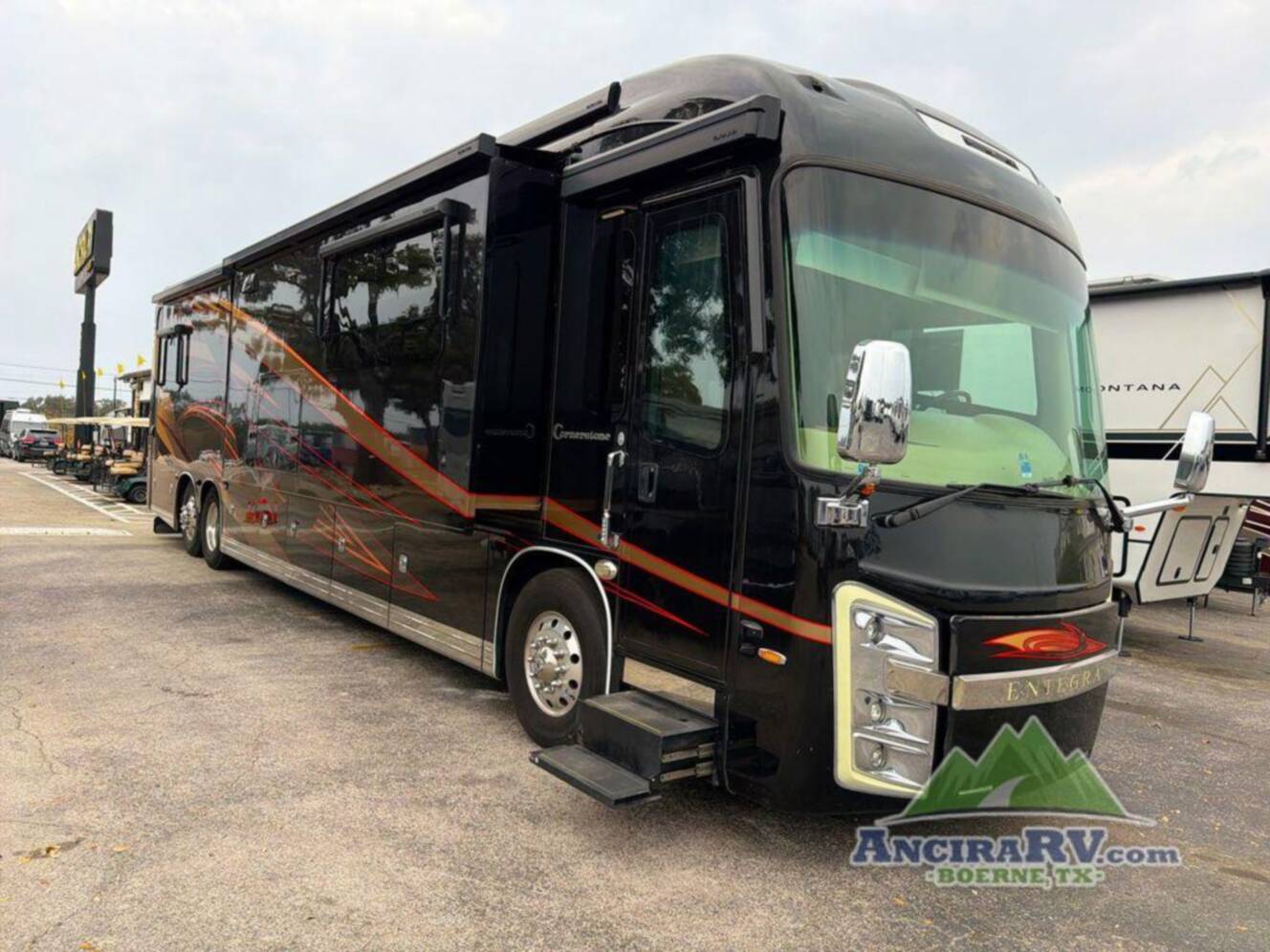 A photo of this 2018 Entegra Coach Cornerstone 45B