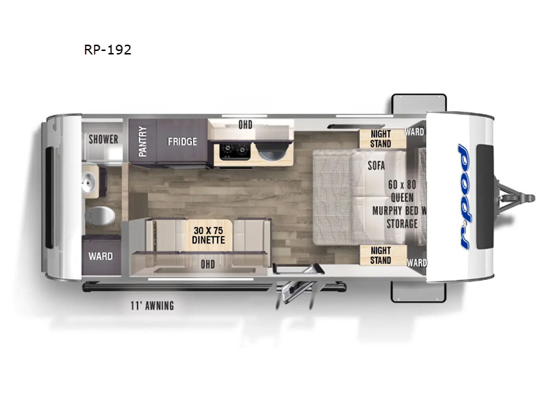 2024 Forest River Rv R Pod RP-192 in lewiston ID