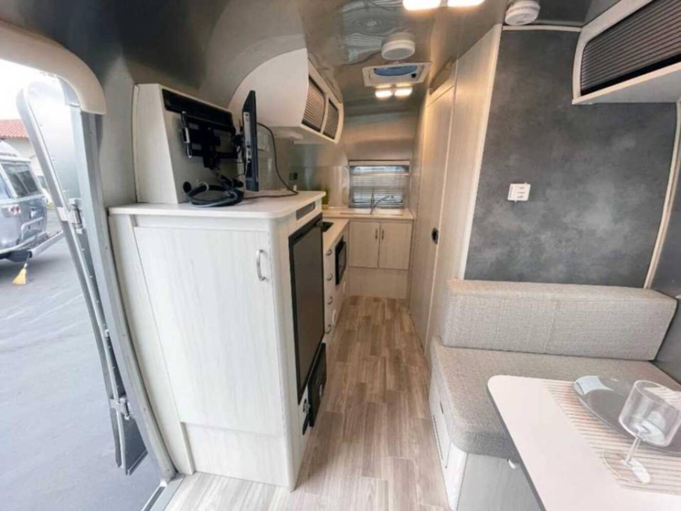 A photo of this 2023 Airstream Bambi 20FB