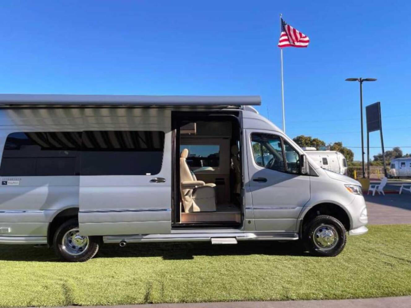 A photo of this 2026 Airstream Interstate 24GL Tommy Bahama