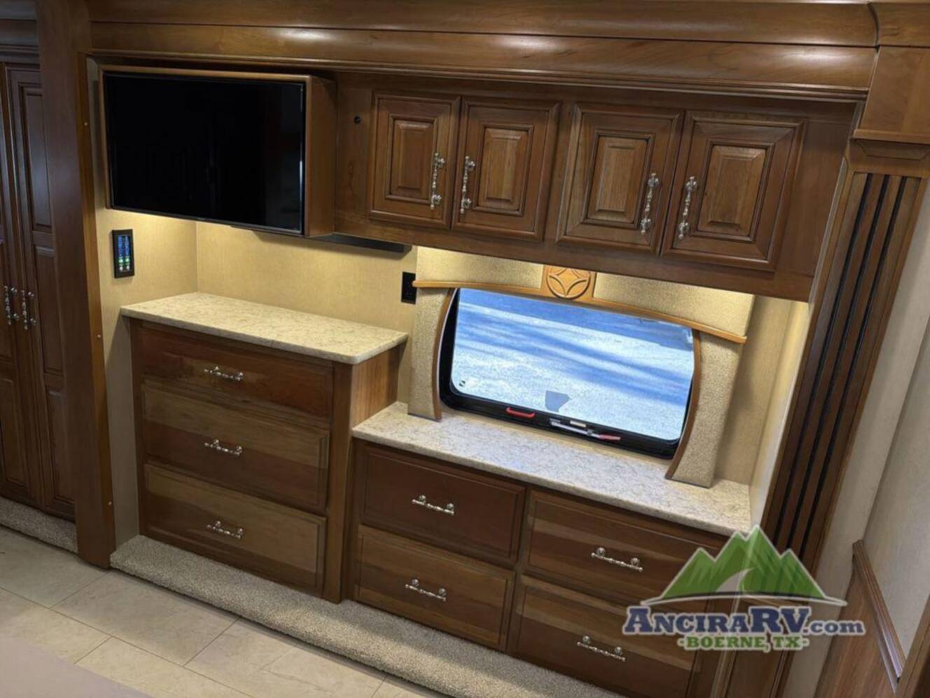A photo of this 2018 Entegra Coach Cornerstone 45B