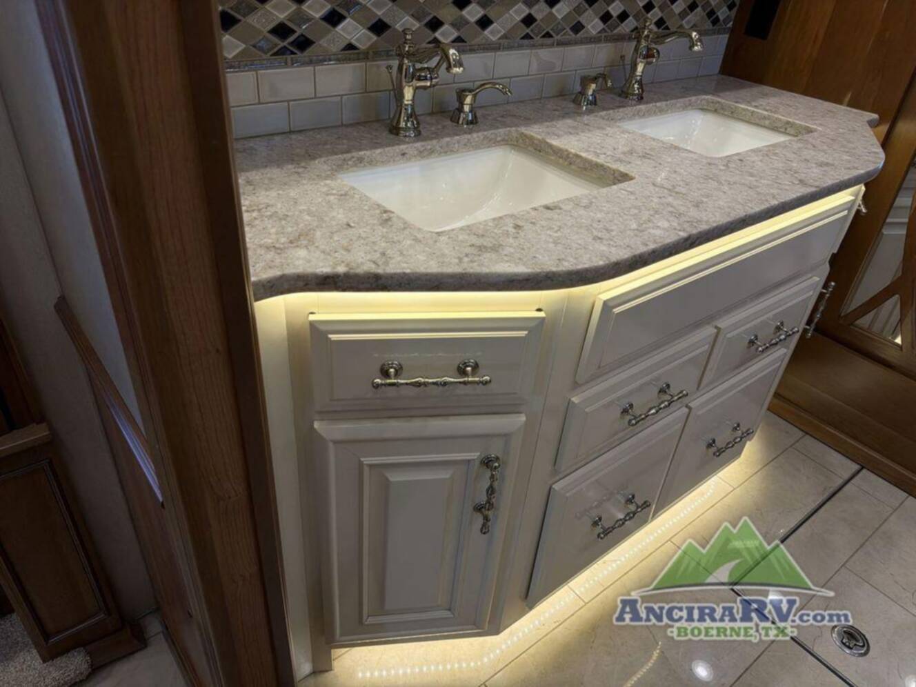 A photo of this 2018 Entegra Coach Cornerstone 45B