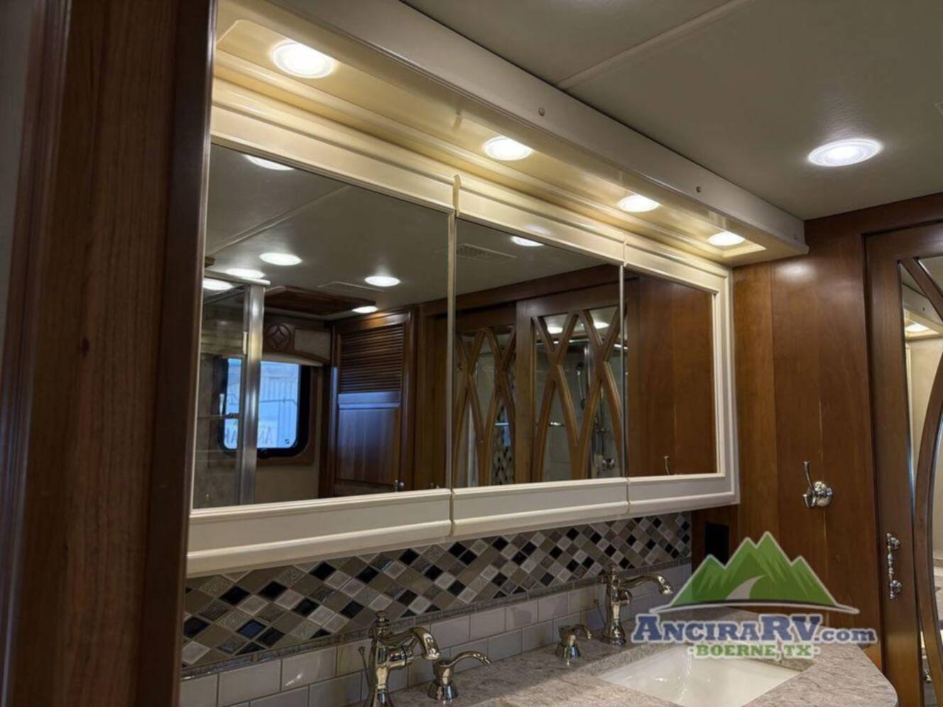 A photo of this 2018 Entegra Coach Cornerstone 45B