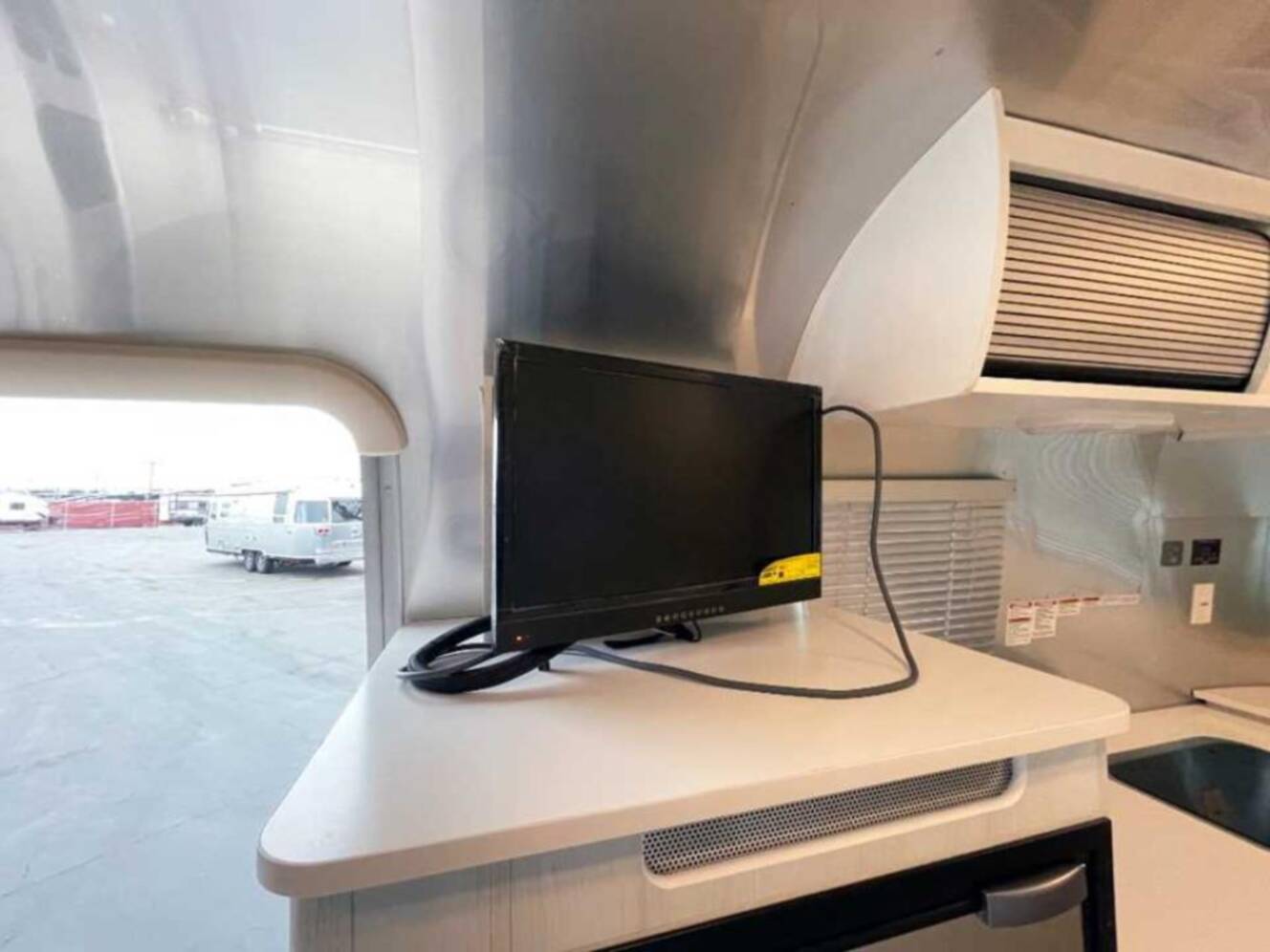 A photo of this 2023 Airstream Bambi 20FB