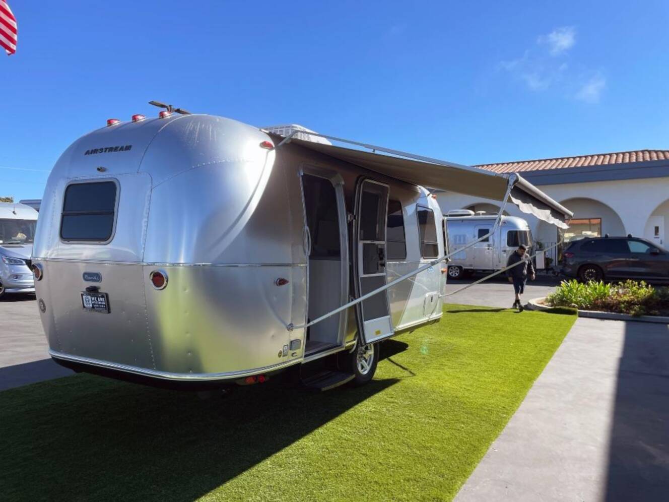 A photo of this 2026 Airstream Bambi 22FB