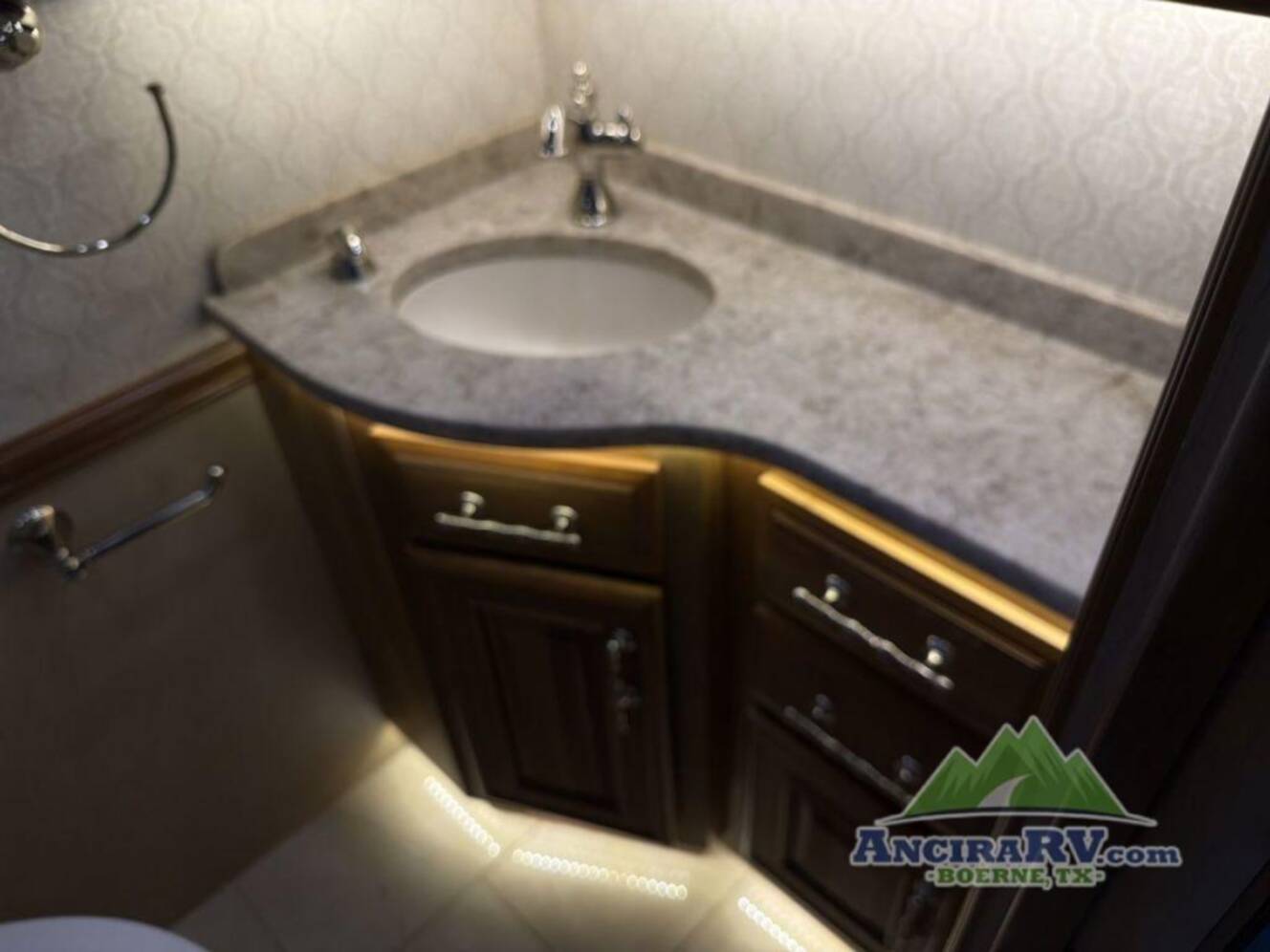 A photo of this 2018 Entegra Coach Cornerstone 45B