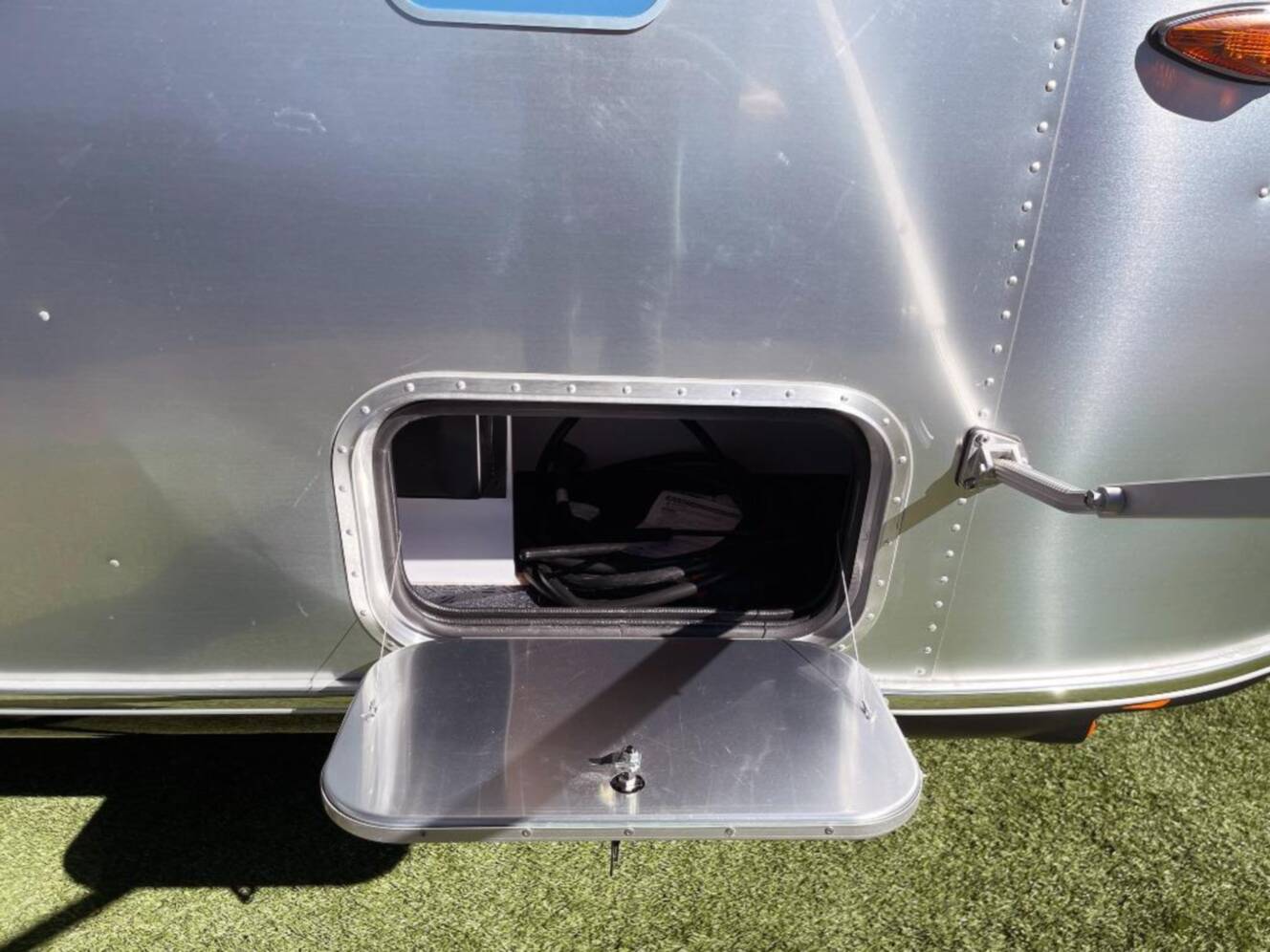 A photo of this 2026 Airstream Bambi 22FB