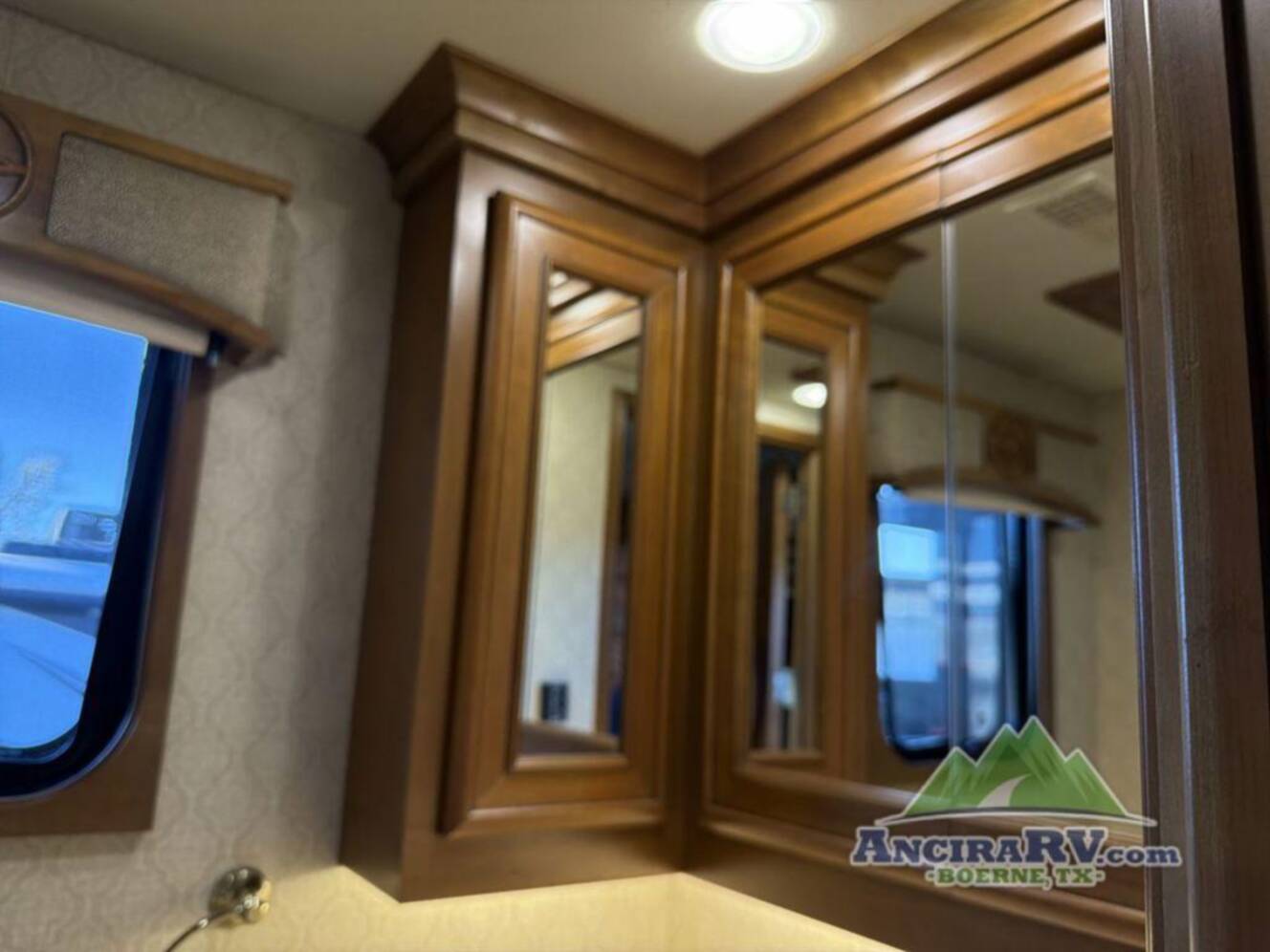 A photo of this 2018 Entegra Coach Cornerstone 45B