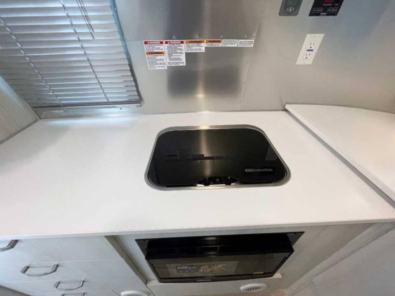 A photo of this 2023 Airstream Bambi 20FB