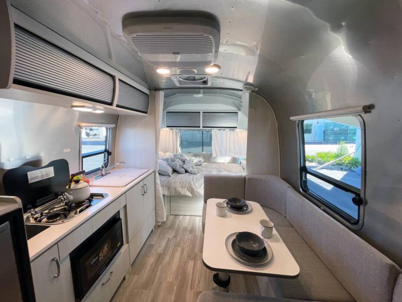 A photo of this 2026 Airstream Bambi 22FB