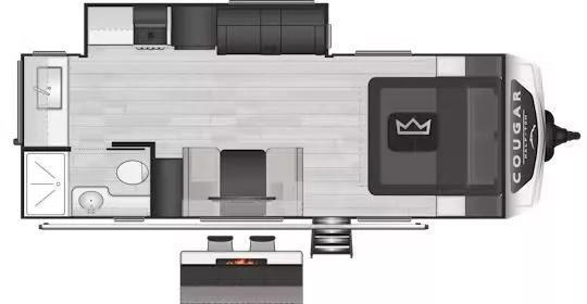 2026 Keystone Rv Cougar Half-Ton 22MLS in mountain home AR