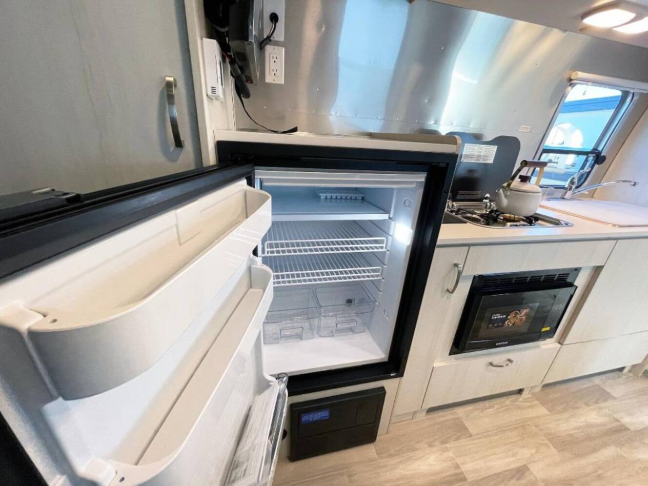 A photo of this 2026 Airstream Bambi 22FB