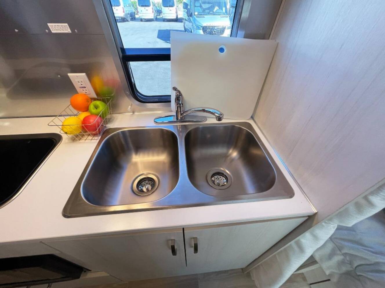 A photo of this 2026 Airstream Bambi 22FB