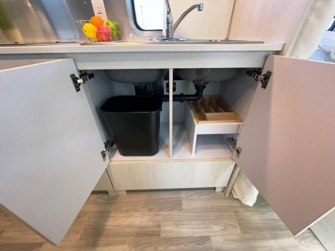 A photo of this 2026 Airstream Bambi 22FB