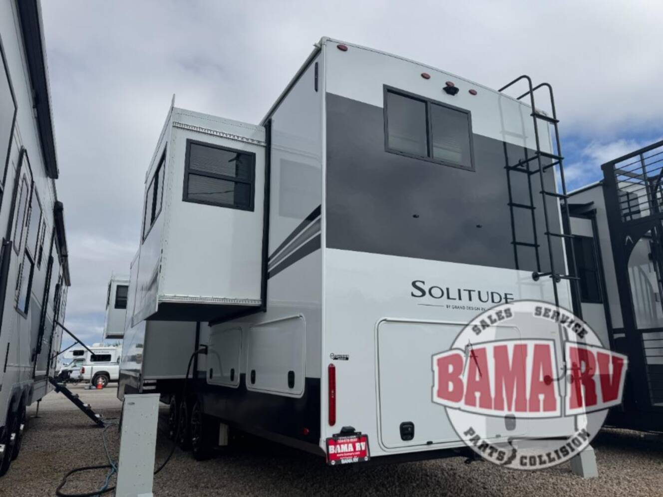 A photo of this 2026 Grand Design Solitude 414LJMJ