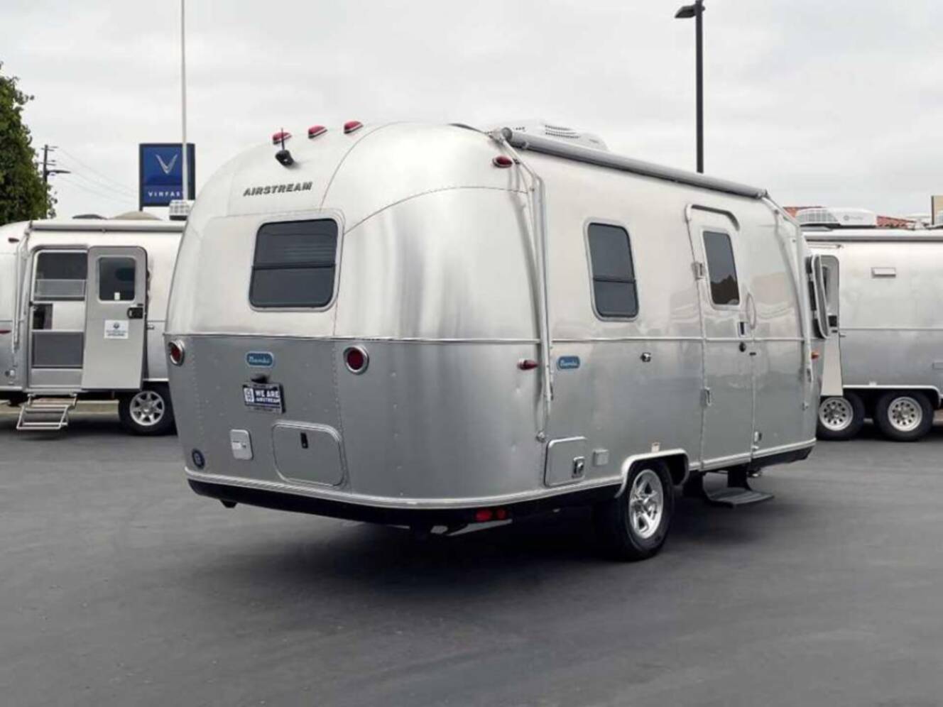 A photo of this 2023 Airstream Bambi 20FB