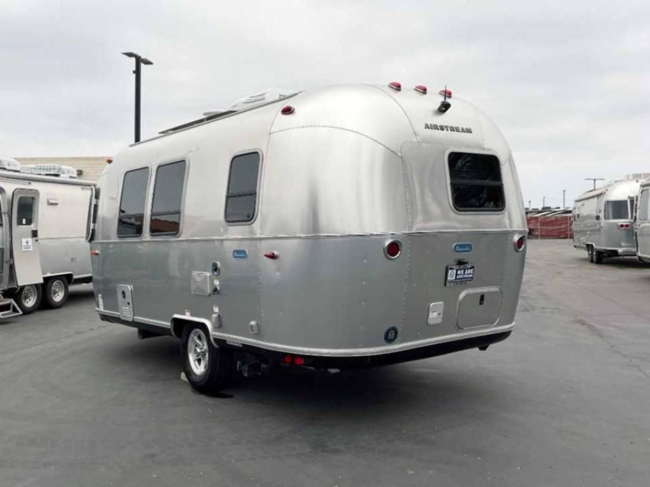 A photo of this 2023 Airstream Bambi 20FB