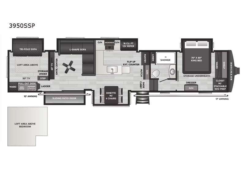 2026 Keystone Rv Sprinter 3950SSP in west alexandria OH