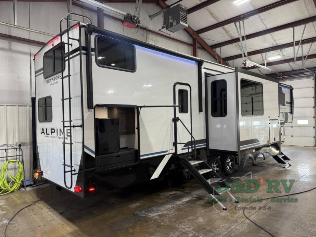 A photo of this 2026 Keystone Rv Alpine Avalanche Edition 380LT