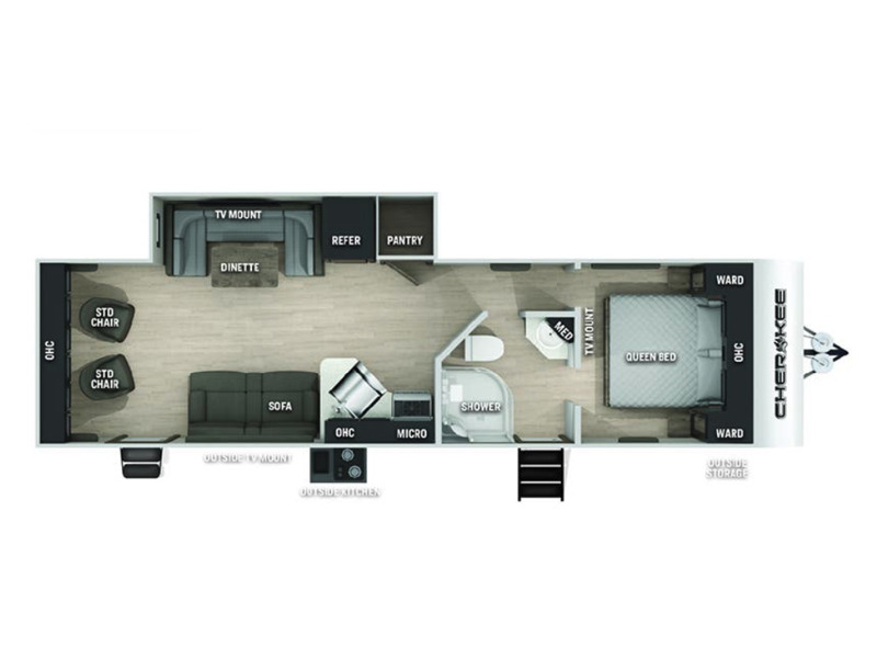 2021 Forest River Rv Cherokee 274AK in tulsa OK