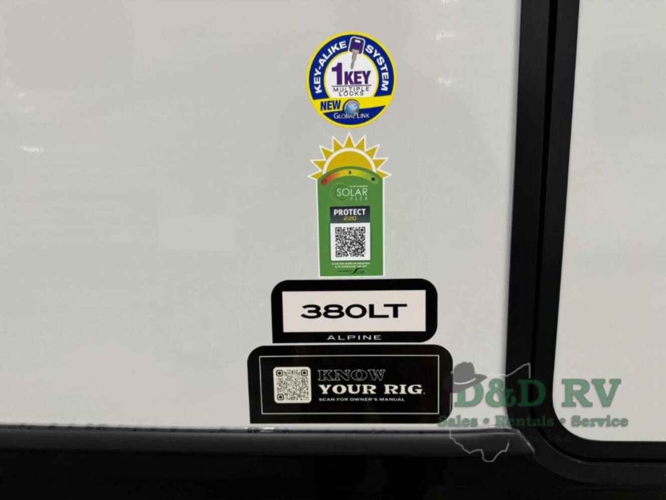 A photo of this 2026 Keystone Rv Alpine Avalanche Edition 380LT