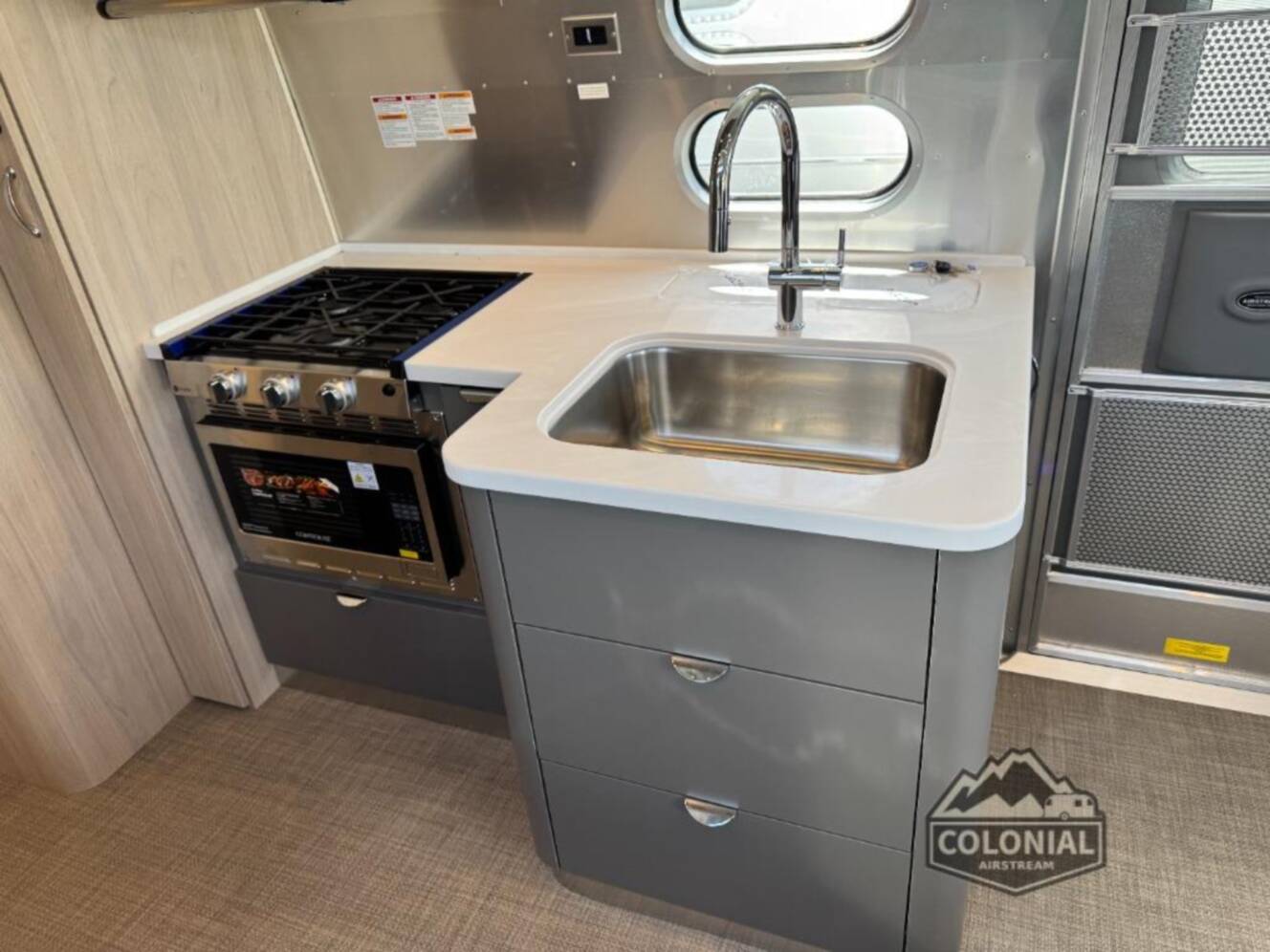 A photo of this 2026 Airstream Globetrotter 25FBT Twin