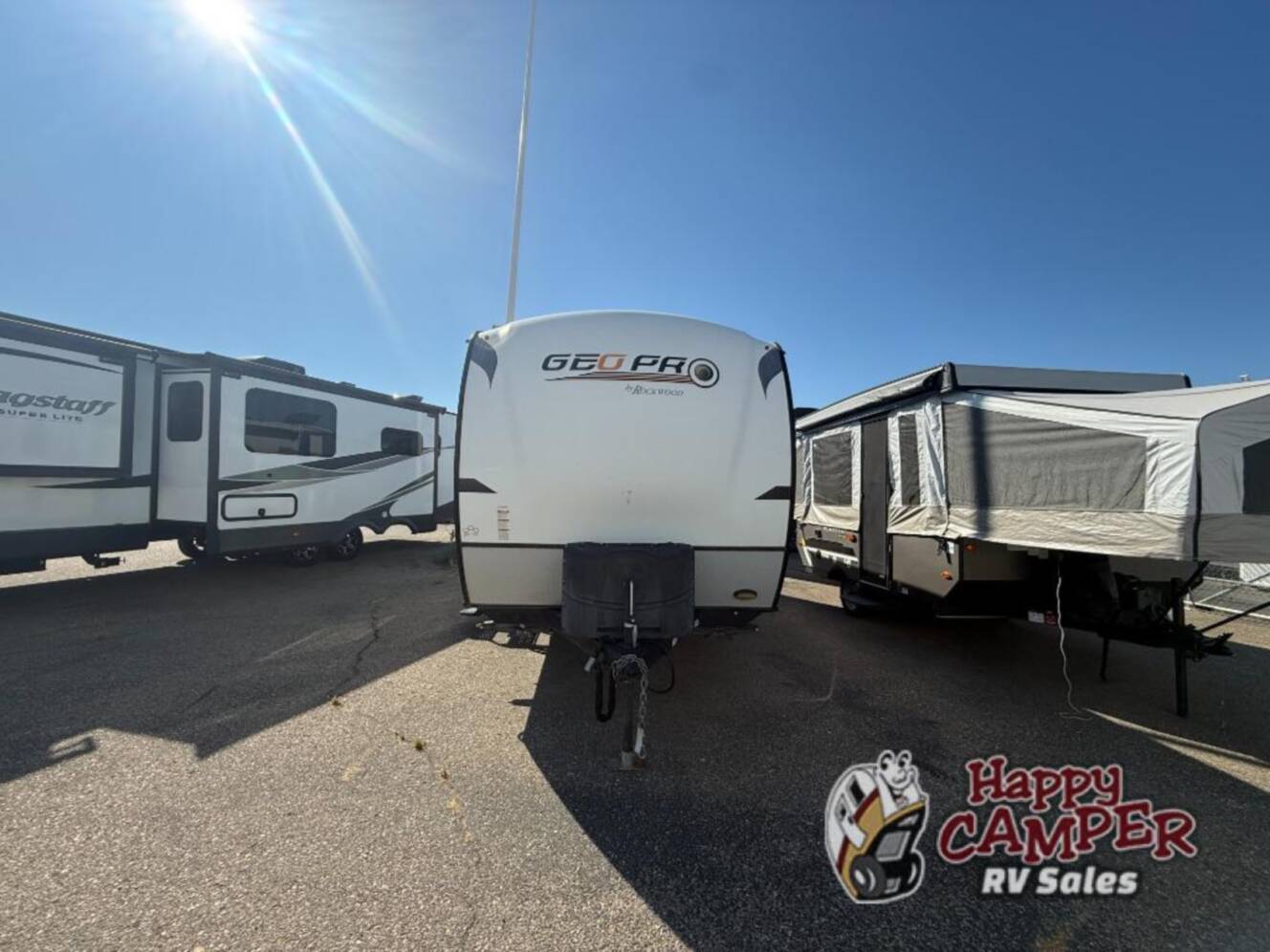 A photo of this 2018 Forest River Rv Rockwood GEO Pro 19FD