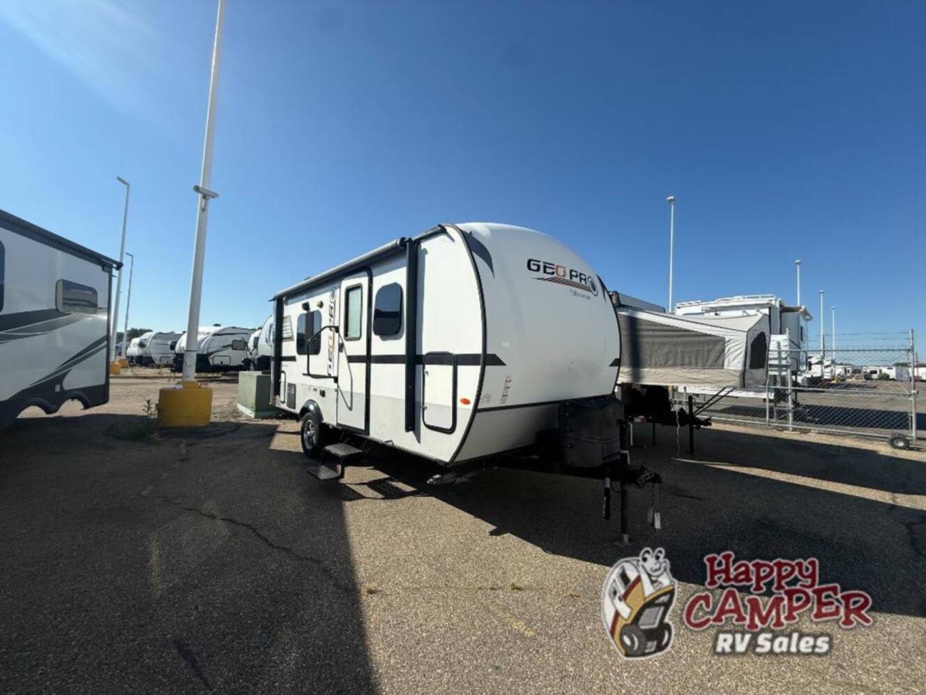 A photo of this 2018 Forest River Rv Rockwood GEO Pro 19FD