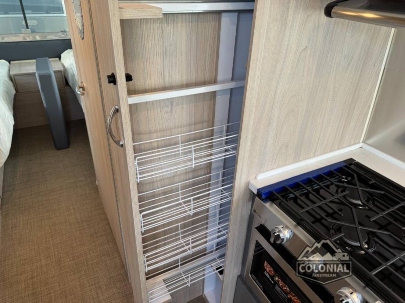 A photo of this 2026 Airstream Globetrotter 25FBT Twin