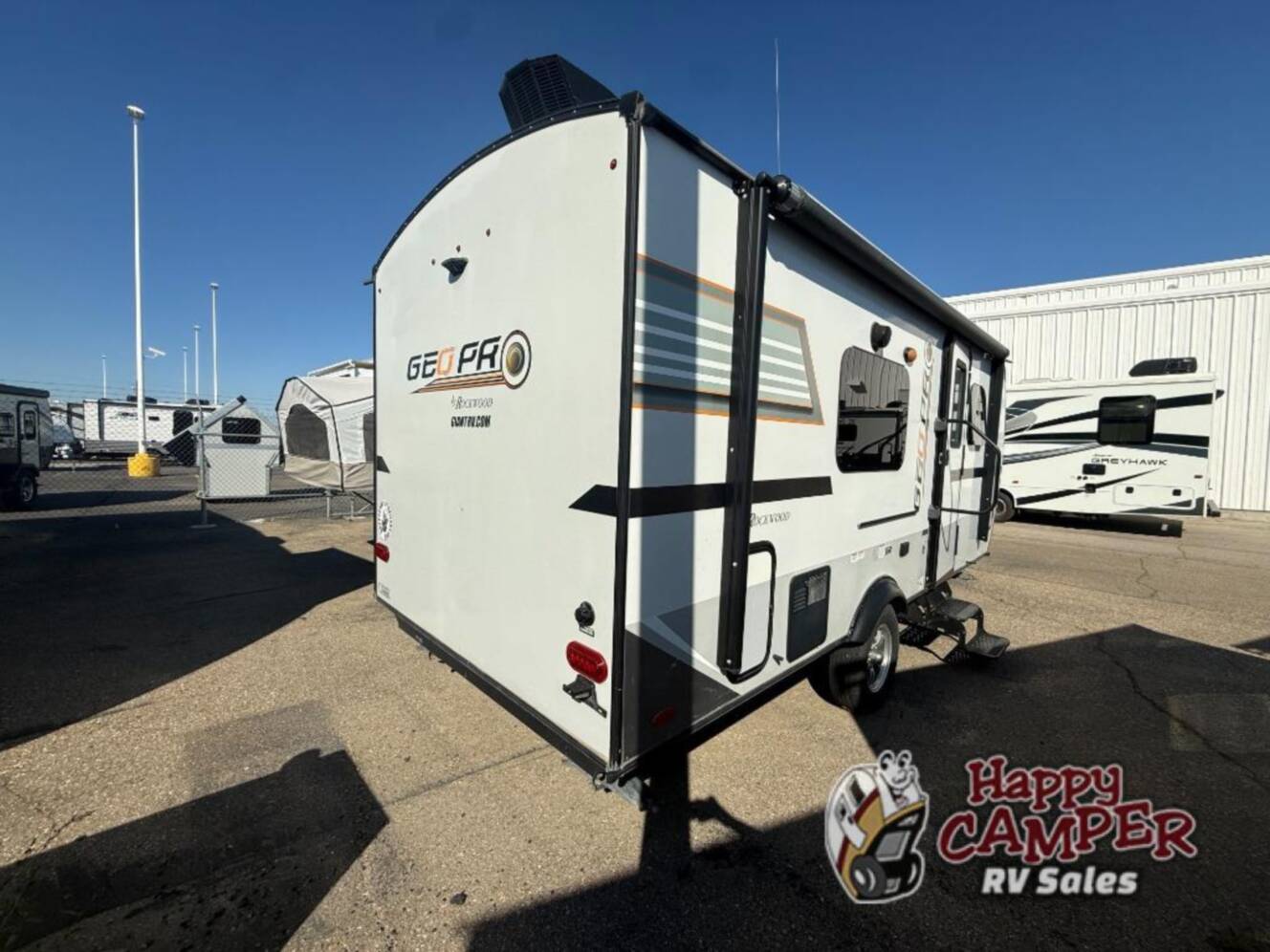 A photo of this 2018 Forest River Rv Rockwood GEO Pro 19FD