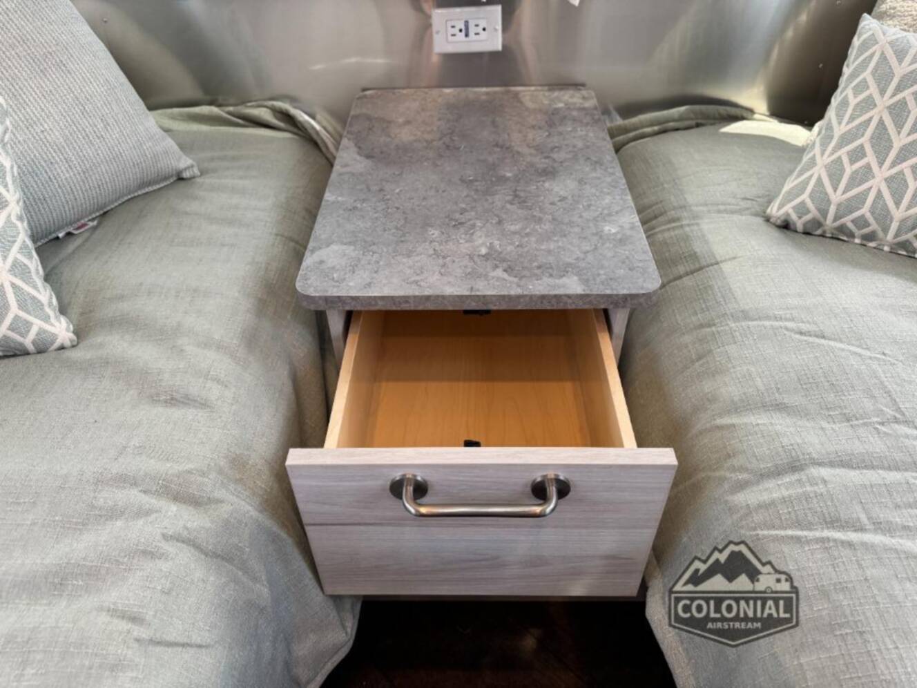 A photo of this 2026 Airstream International 23FBT Twin