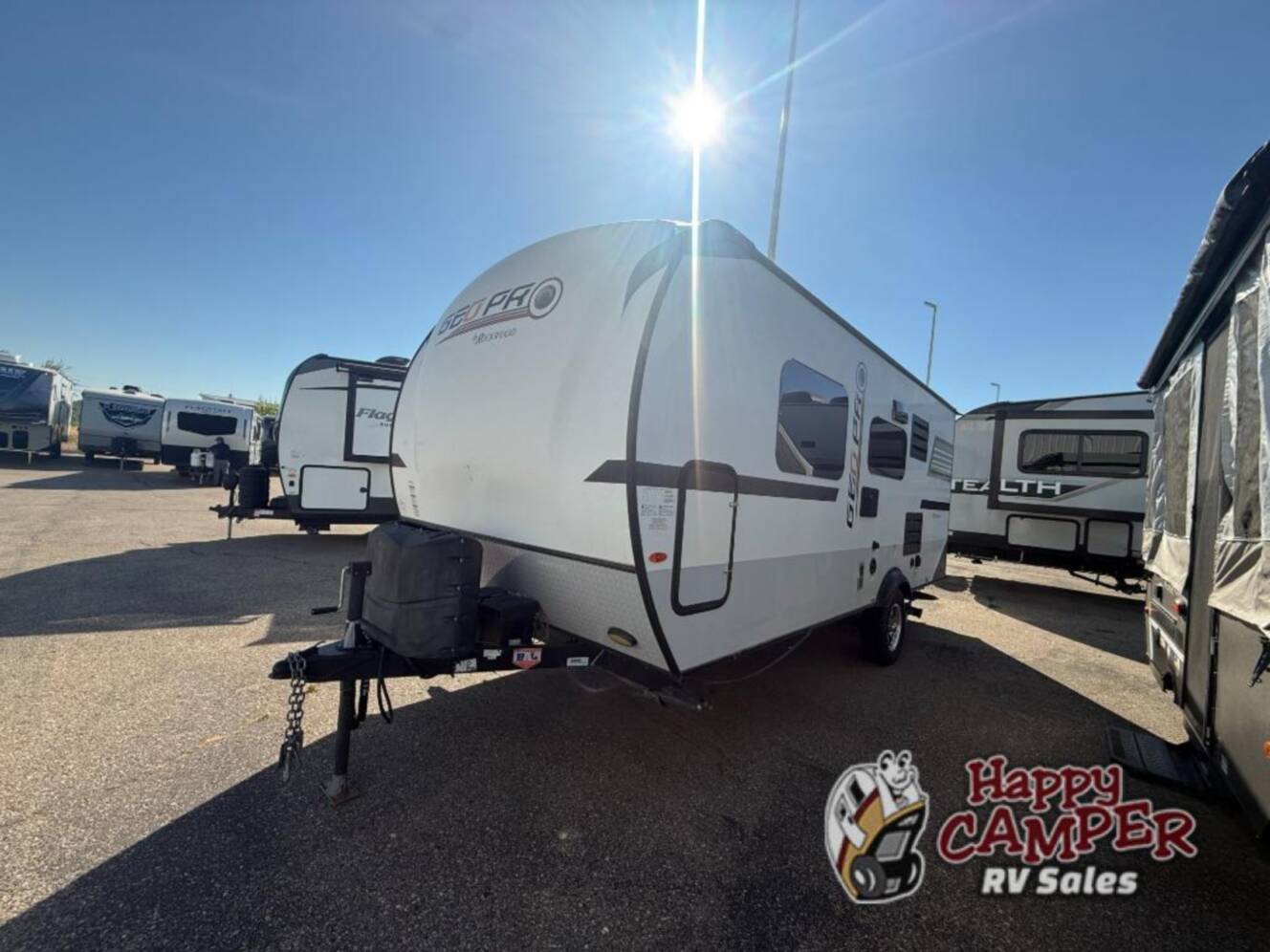 A photo of this 2018 Forest River Rv Rockwood GEO Pro 19FD