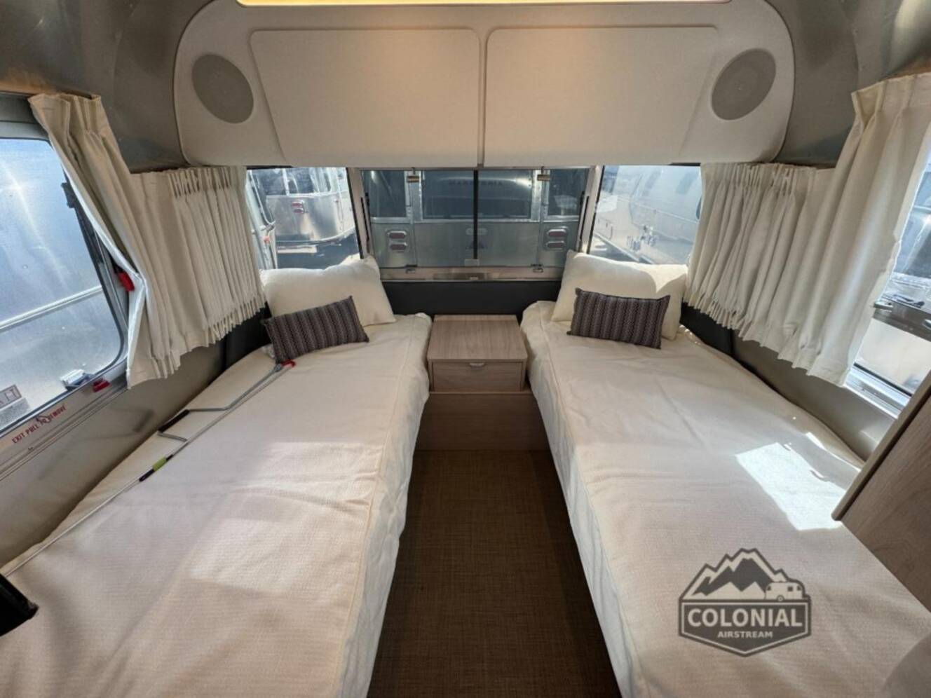 A photo of this 2026 Airstream Globetrotter 25FBT Twin