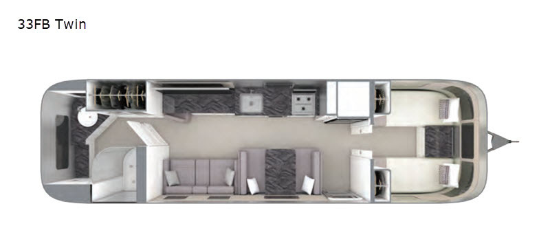 2021 Airstream Classic 33FB Twin in clarkston MI