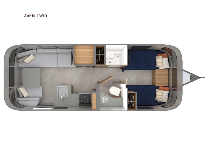 2026 Airstream Trade Wind 25FB Twin in lebanon IN