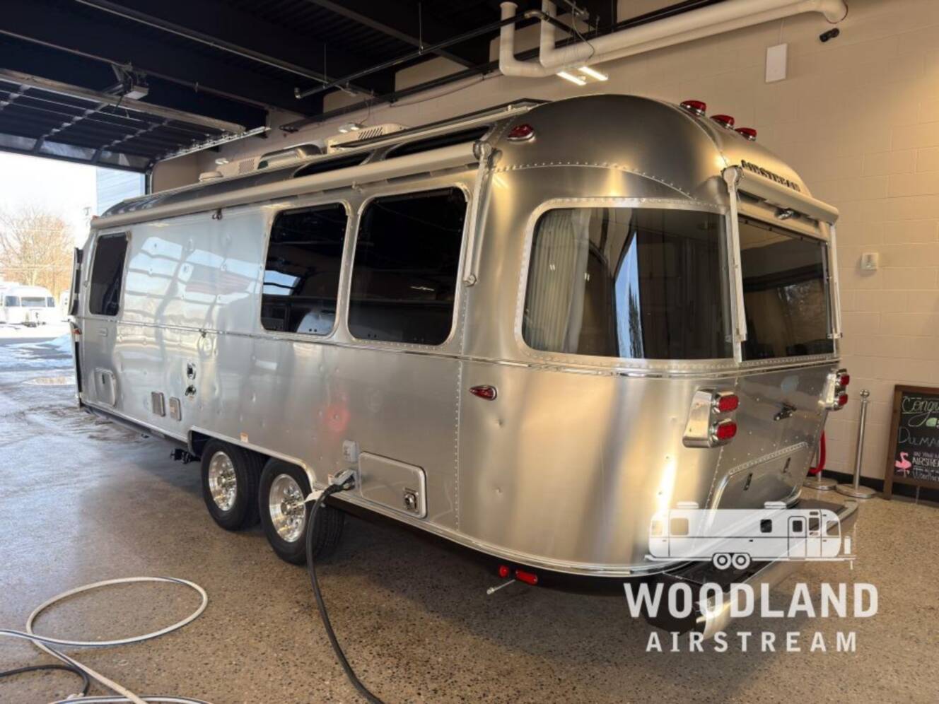 A photo of this 2026 Airstream Globetrotter 25FB Twin