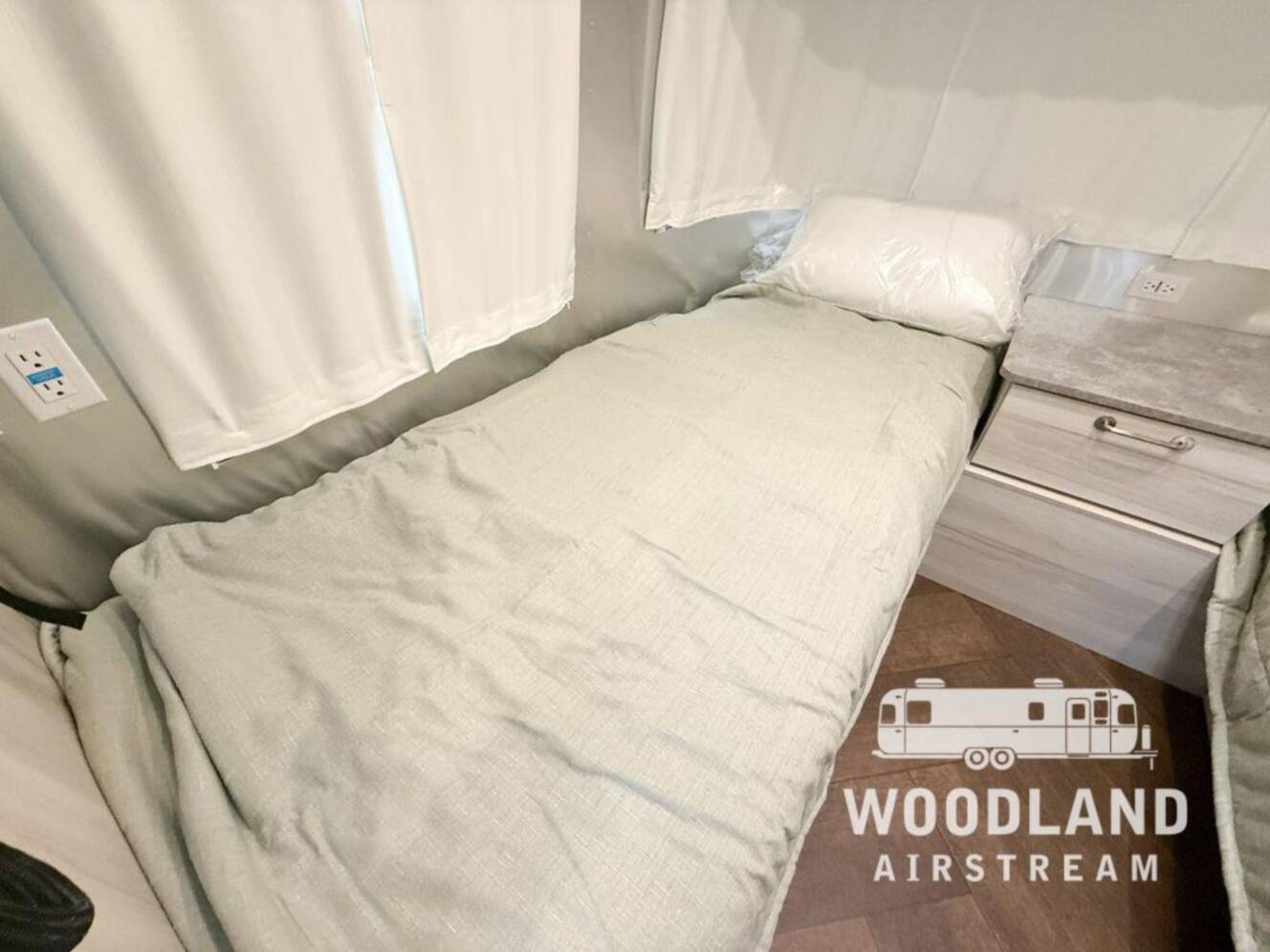 A photo of this 2026 Airstream International 25FB Twin