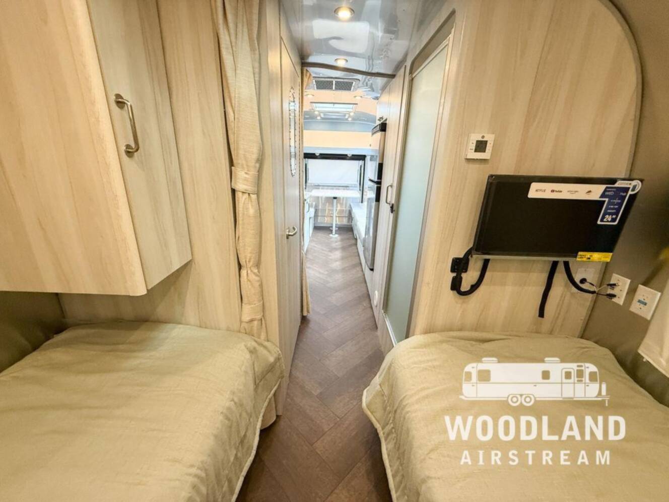 A photo of this 2026 Airstream International 25FB Twin