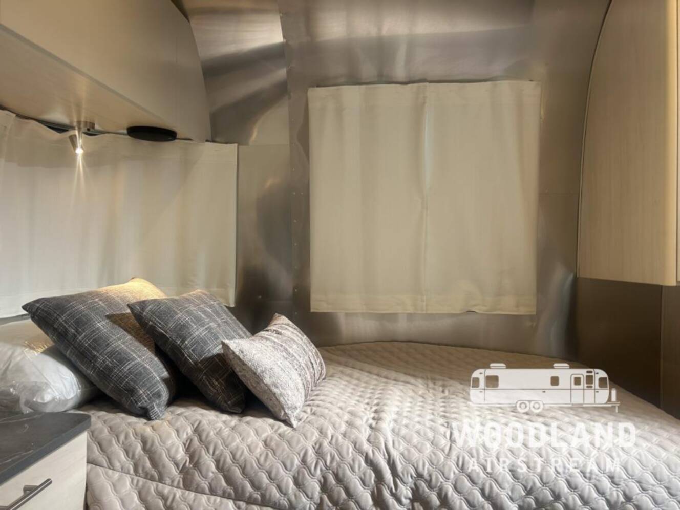 A photo of this 2026 Airstream Flying Cloud 27FB Twin