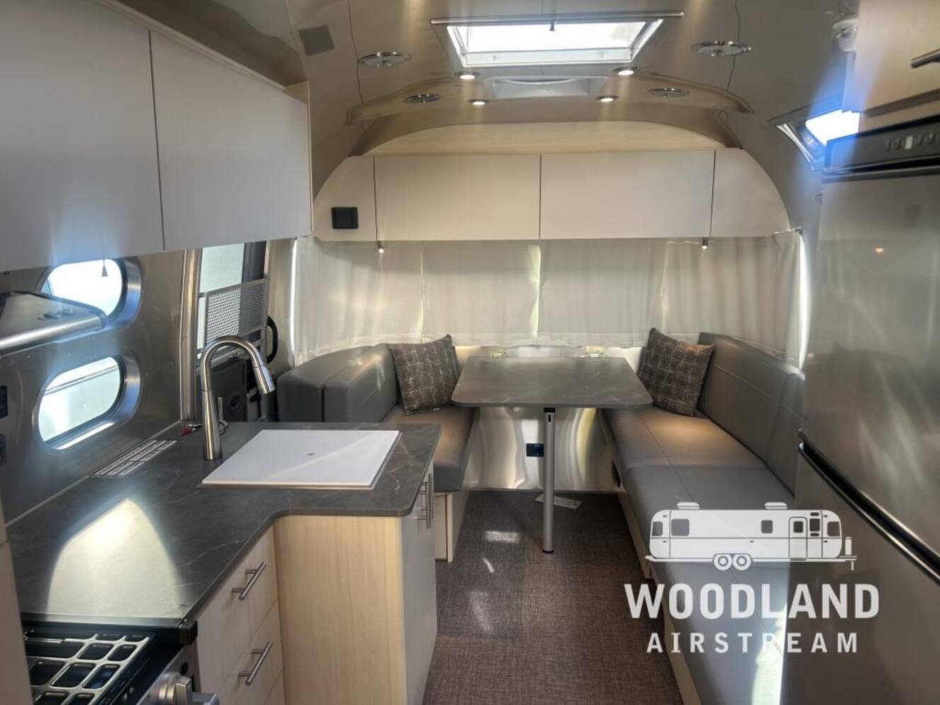 A photo of this 2026 Airstream Flying Cloud 27FB Twin