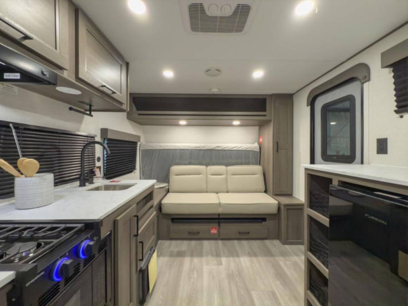 A photo of this 2026 Grand Design Transcend One 131DL