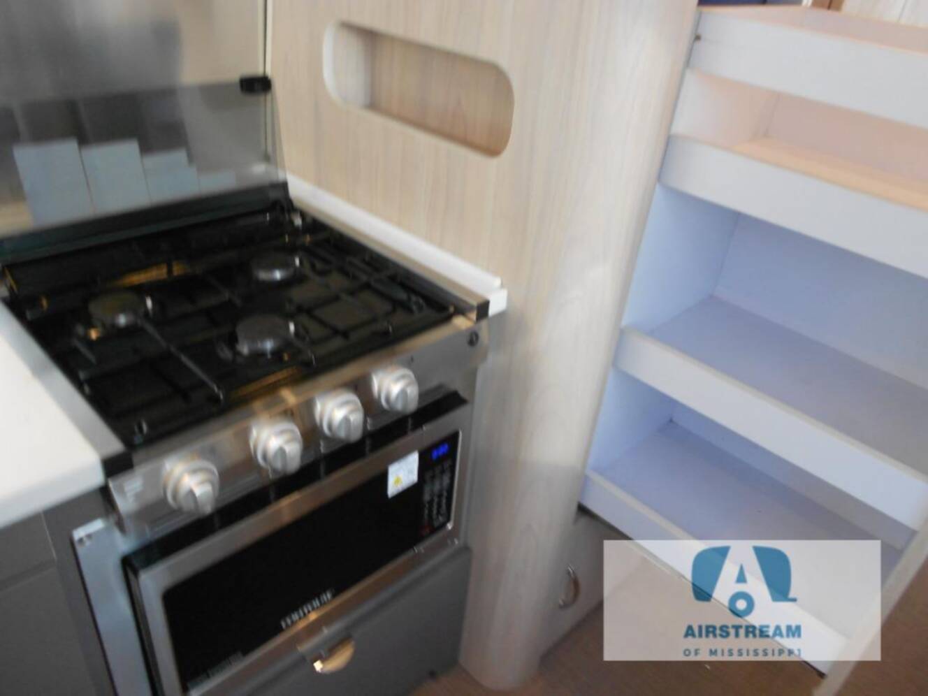 A photo of this 2023 Airstream Globetrotter 30RB Twin