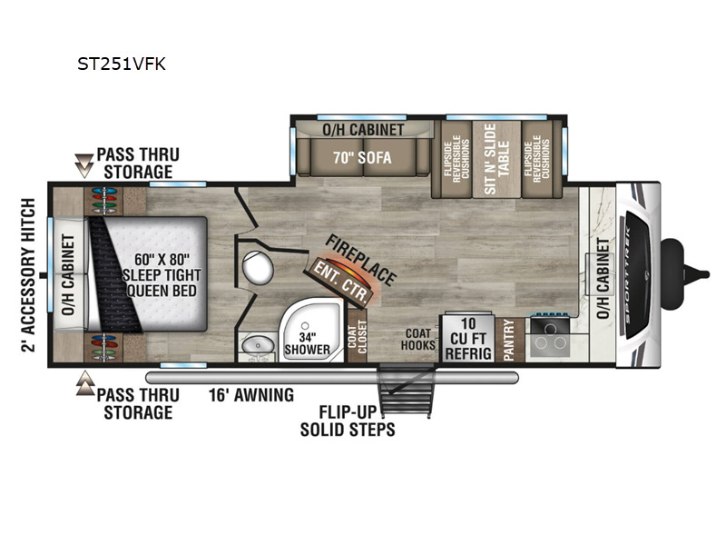 2025 Venture Rv SportTrek 251VFK in kings mountain NC