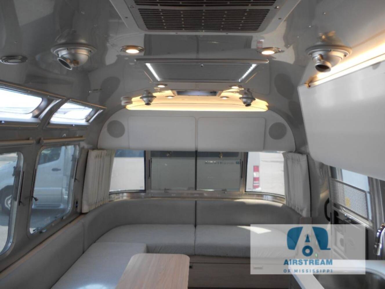 A photo of this 2023 Airstream Globetrotter 30RB Twin